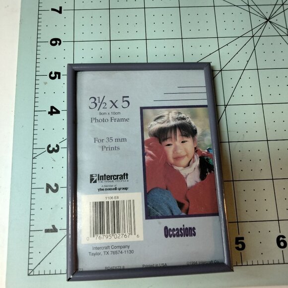Intercraft Photo Frame Small Blue 3x5 5x7 Prints Desktop Tabletop Lot 2 - Picture 5 of 12